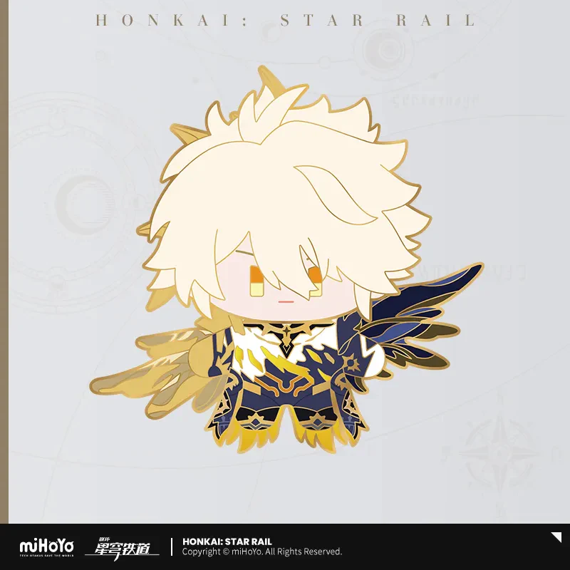 Honkai: Star Rail Chibi Doll Series Metal Pin Badge - Image 26