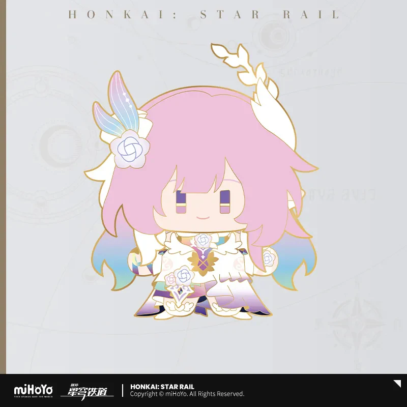 Honkai: Star Rail Chibi Doll Series Metal Pin Badge - Image 27