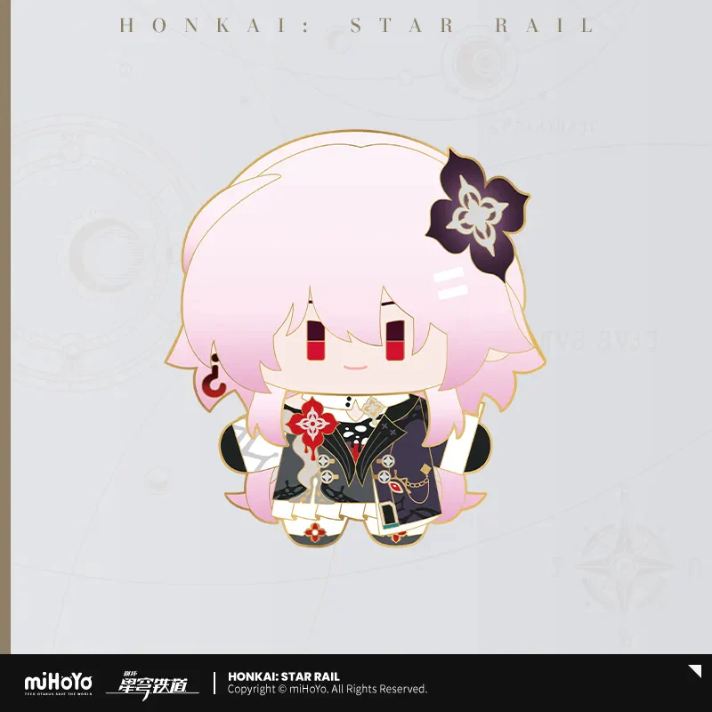Honkai: Star Rail Chibi Doll Series Metal Pin Badge - Image 28