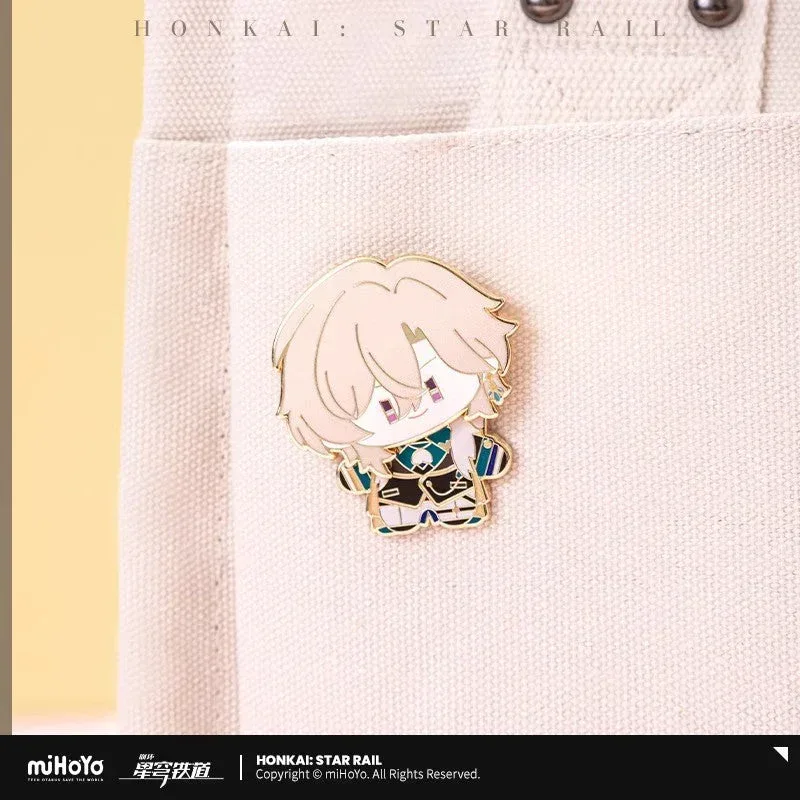 Honkai: Star Rail Chibi Doll Series Metal Pin Badge - Image 4