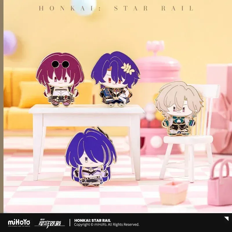Honkai: Star Rail Chibi Doll Series Metal Pin Badge - Image 6