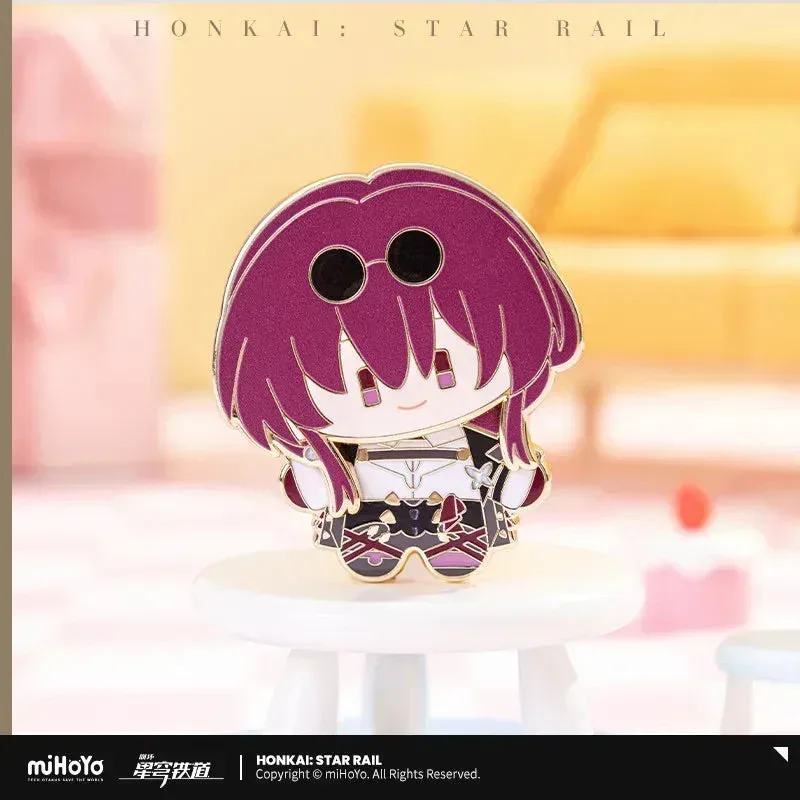 Honkai: Star Rail Chibi Doll Series Metal Pin Badge - Image 7