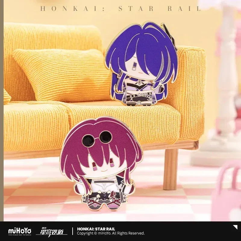 Honkai: Star Rail Chibi Doll Series Metal Pin Badge - Image 8