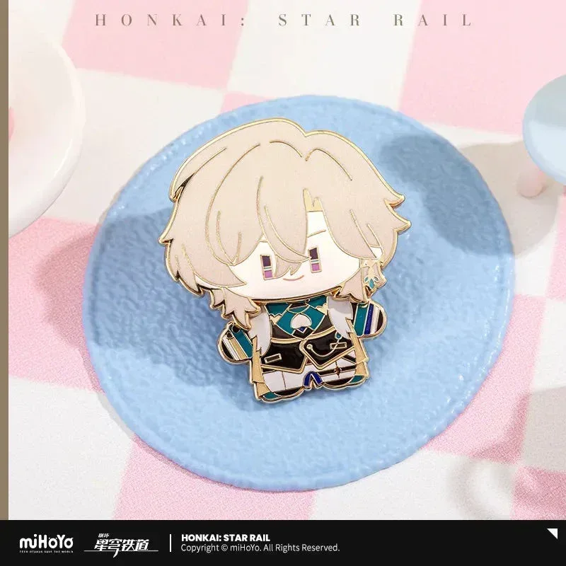 Honkai: Star Rail Chibi Doll Series Metal Pin Badge - Image 9