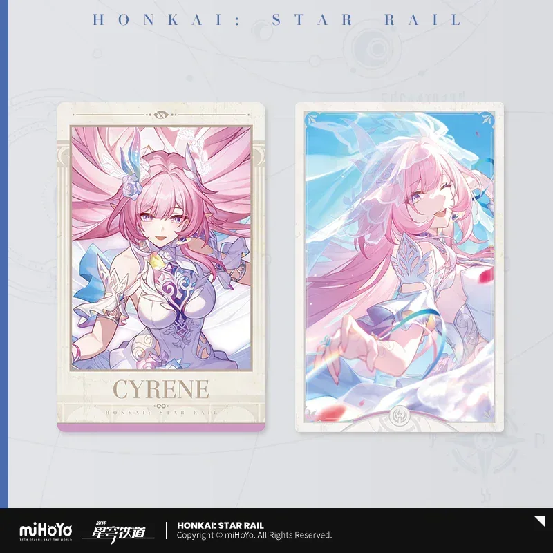 Honkai: Star Rail Cyrene Polaroid Light Cone Card Set (Not For Sale)