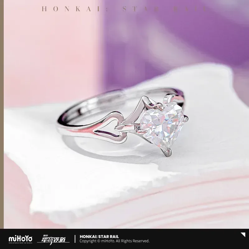 Honkai: Star Rail Cyrene Together We Script “O” Themed Ring - Image 2