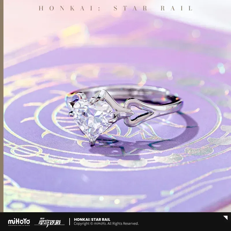 Honkai: Star Rail Cyrene Together We Script “O” Themed Ring - Image 3