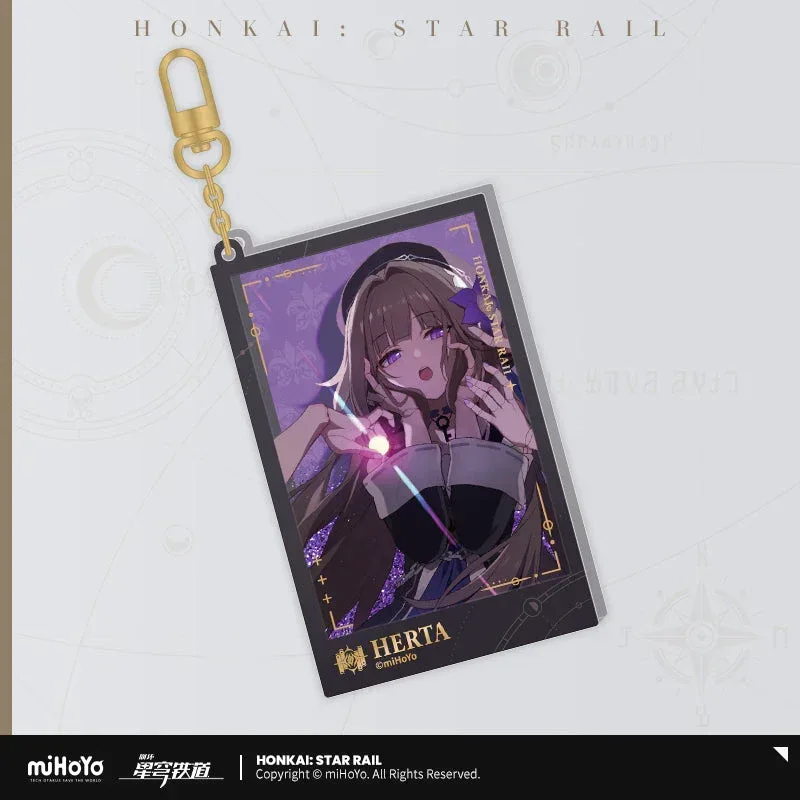 Honkai: Star Rail Departure Countdown Series Glitter Quicksand Acrylic Pendant - Image 7