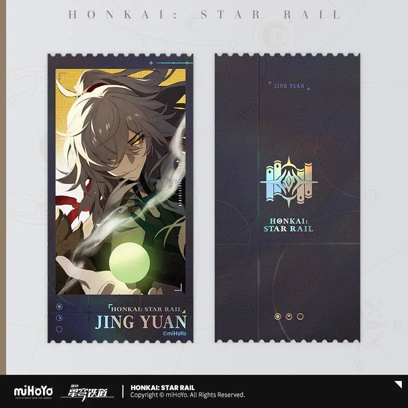 Honkai: Star Rail Departure Countdown Series Laser Commemorative Ticket Set - Image 5