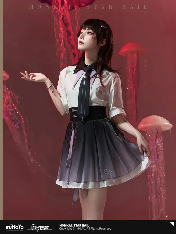 Honkai: Star Rail Evernight Theme Impression Series Short Sleeve Shirt - Image 4
