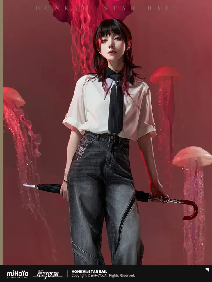 Honkai: Star Rail Evernight Theme Impression Series Short Sleeve Shirt - Image 5