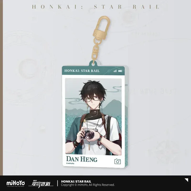 Honkai: Star Rail Express Travel Series Acrylic Quicksand Keychain - Image 6