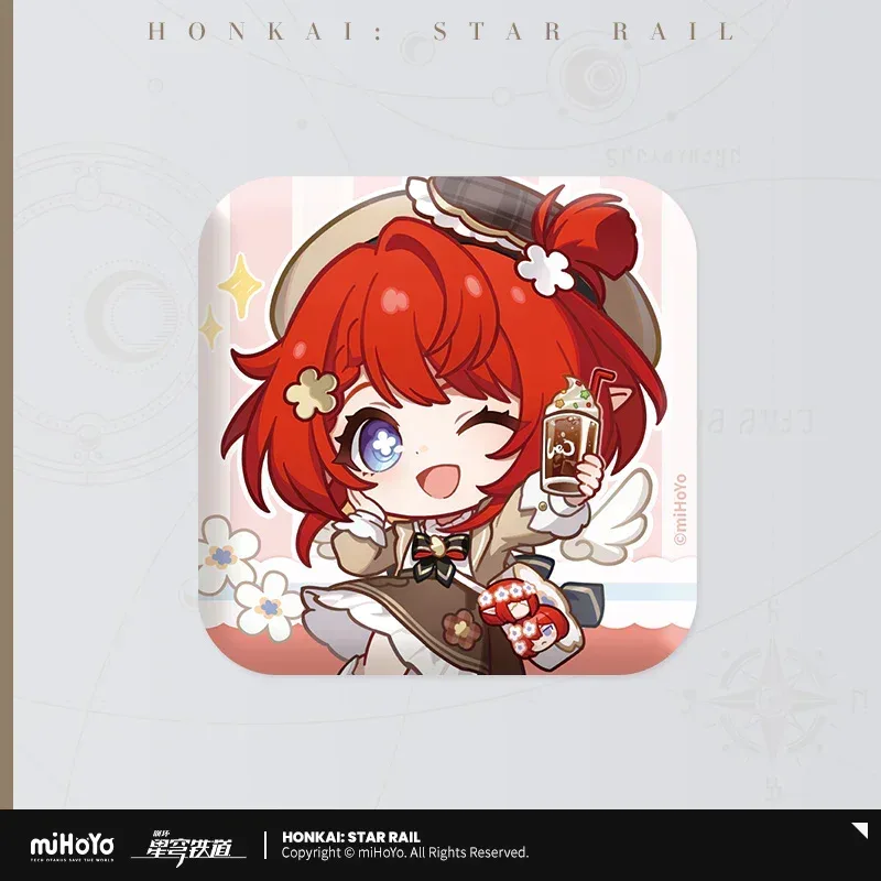 Honkai: Star Rail Express Travel Series Chibi Tinplate Badge - Image 3