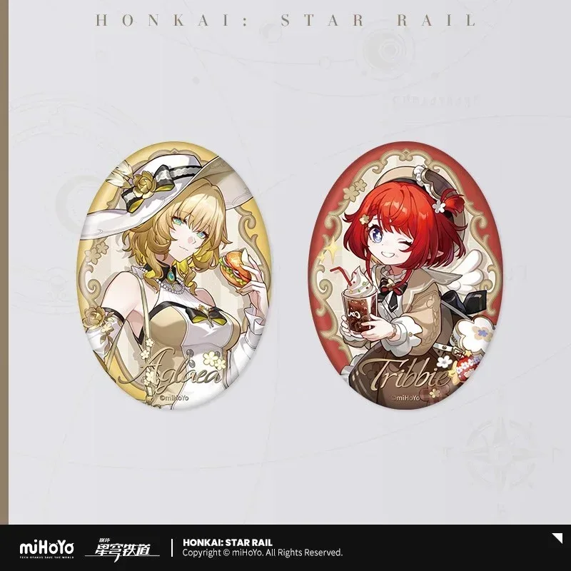 Honkai: Star Rail Express Travel Series Tinplate Badge Vol.2