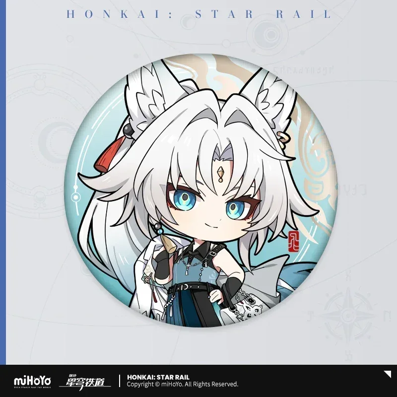 Honkai: Star Rail Feixiao Chibi Artwork Badge (Not For Sale)