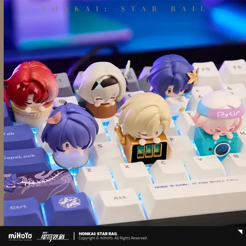 Honkai: Star Rail Fingertip Keycaps Mystery Box Vol.2
