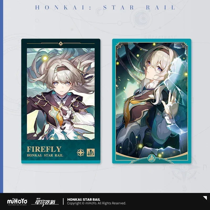Honkai: Star Rail Firefly Polaroid Light Cone Gift Card Set (Not For Sale)