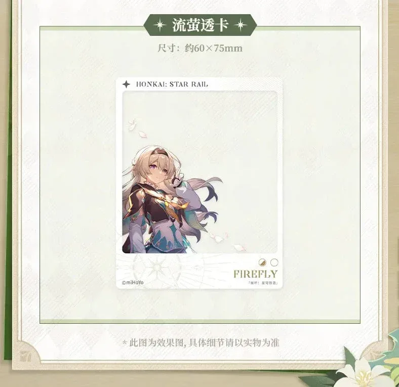 Honkai: Star Rail Firefly Series Message Card Set (Not For Sale) - Image 4