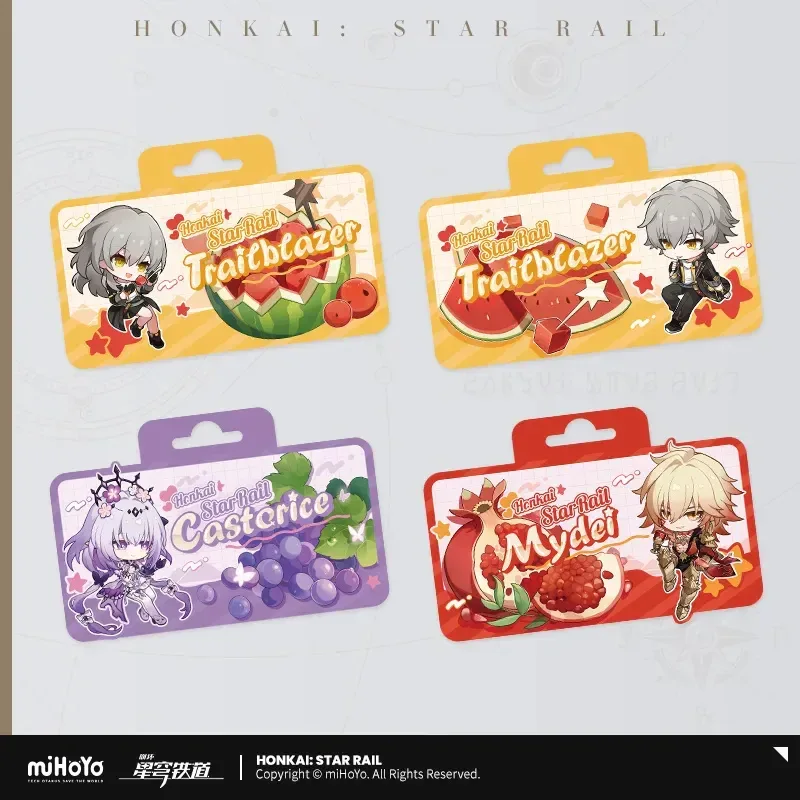 Honkai: Star Rail Fruity Summer Series Chibi Acrylic Clip
