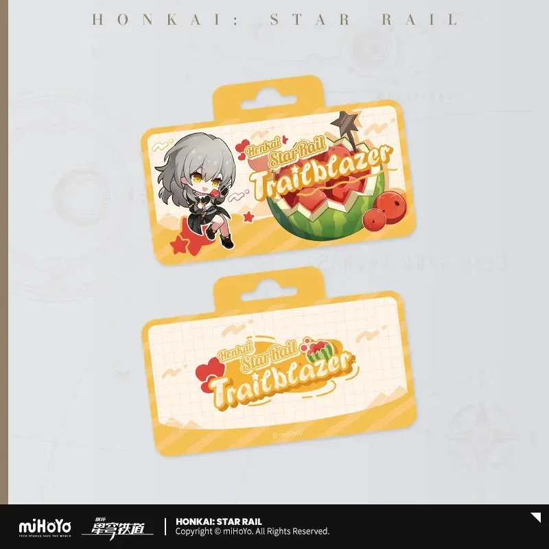 Honkai: Star Rail Fruity Summer Series Chibi Acrylic Clip - Image 3