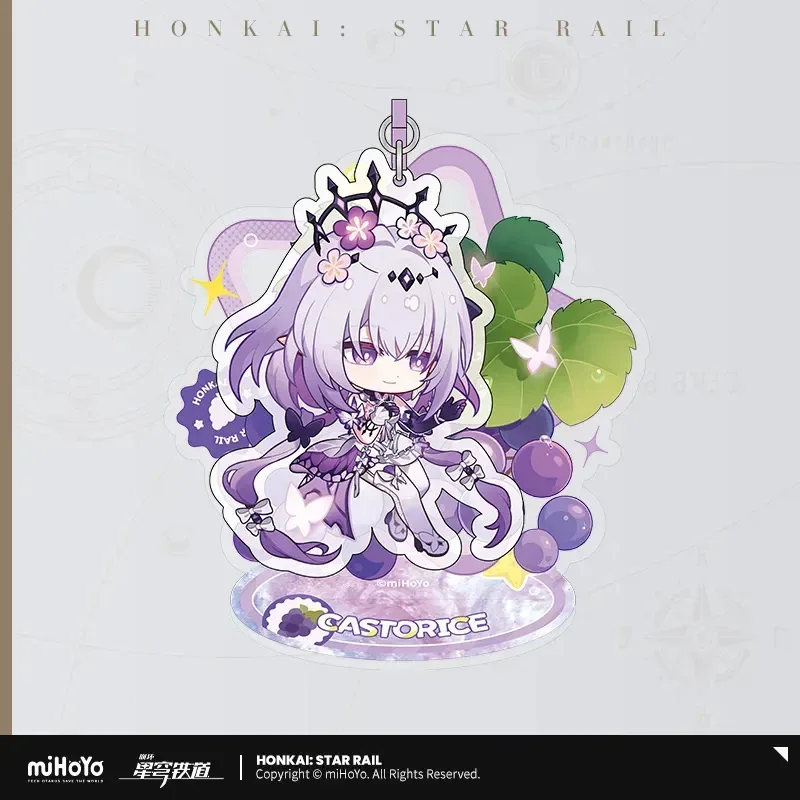 Honkai: Star Rail Fruity Summer Series Chibi Acrylic Keychain & Ornament - Image 2