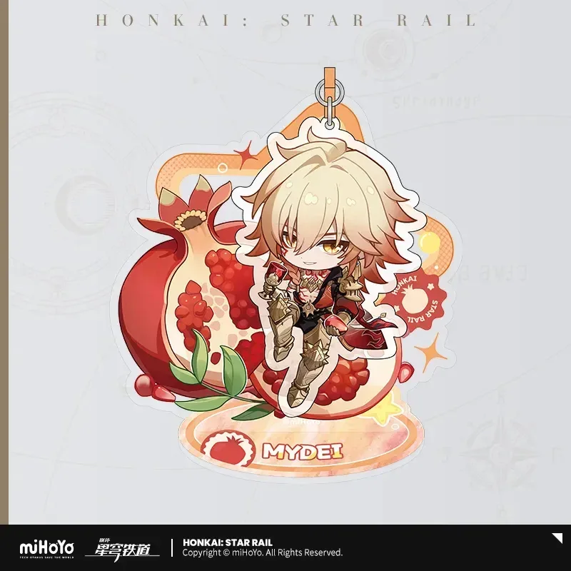 Honkai: Star Rail Fruity Summer Series Chibi Acrylic Keychain & Ornament - Image 3