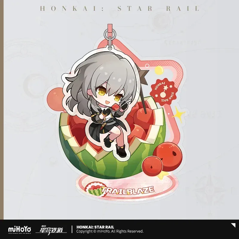 Honkai: Star Rail Fruity Summer Series Chibi Acrylic Keychain & Ornament - Image 4