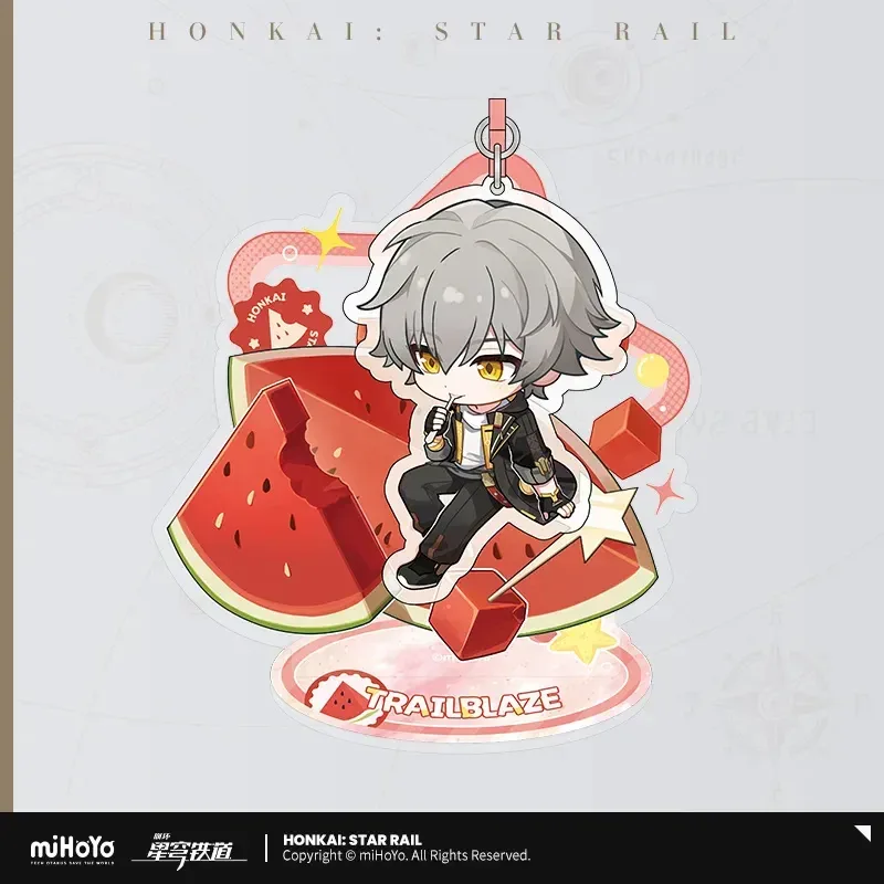Honkai: Star Rail Fruity Summer Series Chibi Acrylic Keychain & Ornament - Image 5
