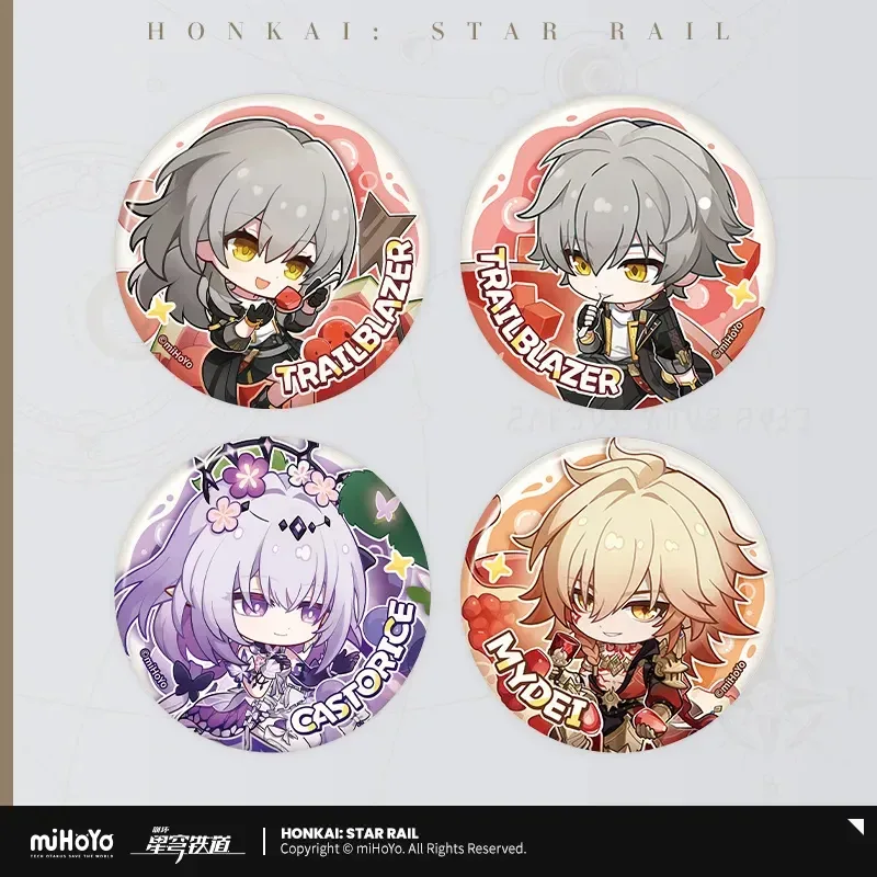 Honkai: Star Rail Fruity Summer Series Chibi Tinplate Badge