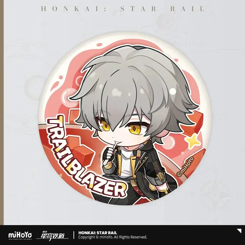 Honkai: Star Rail Fruity Summer Series Chibi Tinplate Badge - Image 2