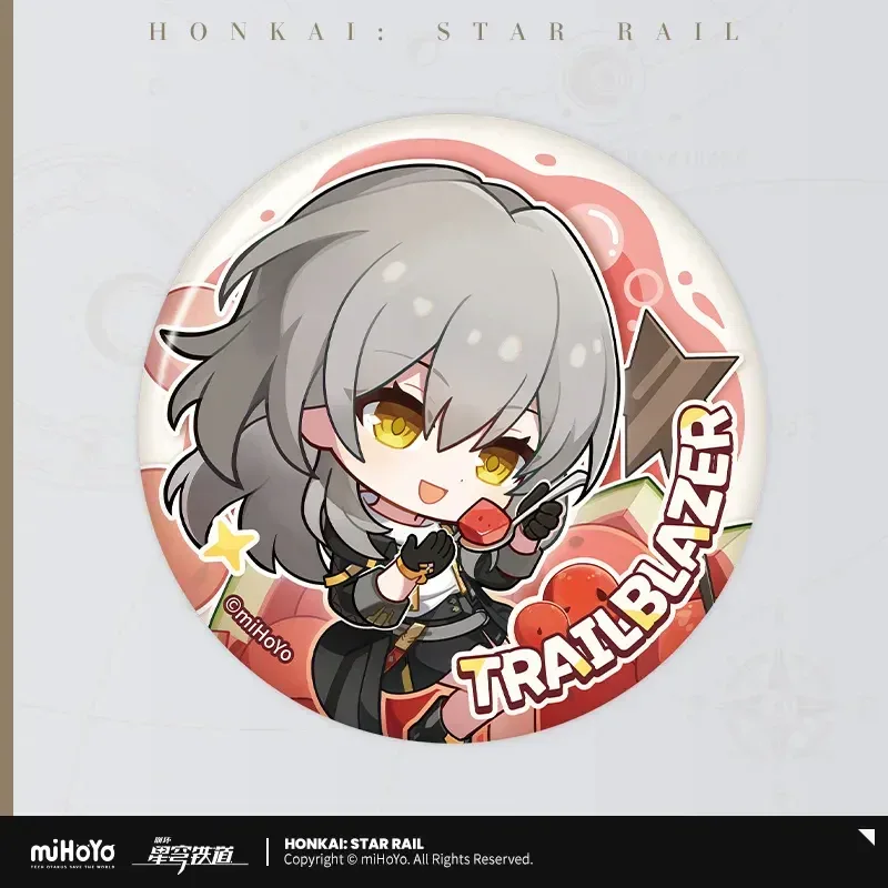 Honkai: Star Rail Fruity Summer Series Chibi Tinplate Badge - Image 3