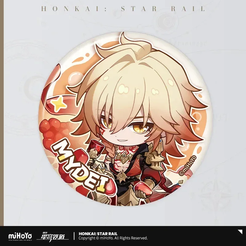 Honkai: Star Rail Fruity Summer Series Chibi Tinplate Badge - Image 5