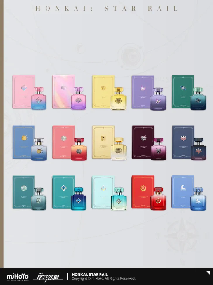 Honkai: Star Rail Galaxy Aromatherapy Series Perfume
