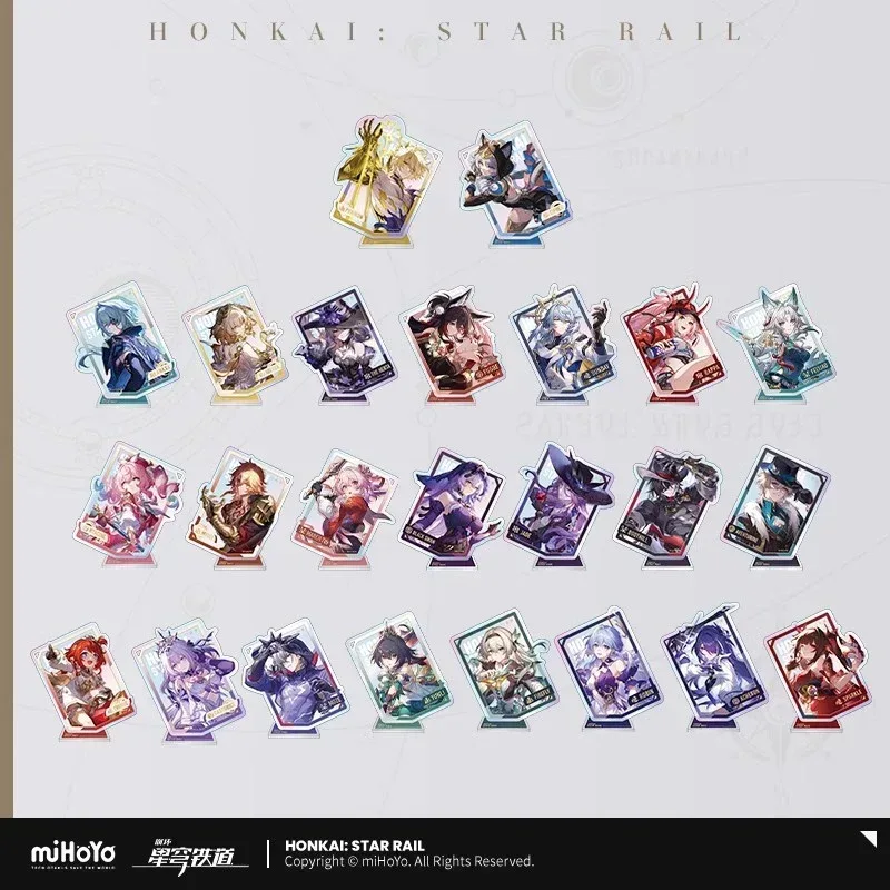 Honkai: Star Rail Interstellar Journey Series Acrylic Decorative Pendant/ Panel - Image 2