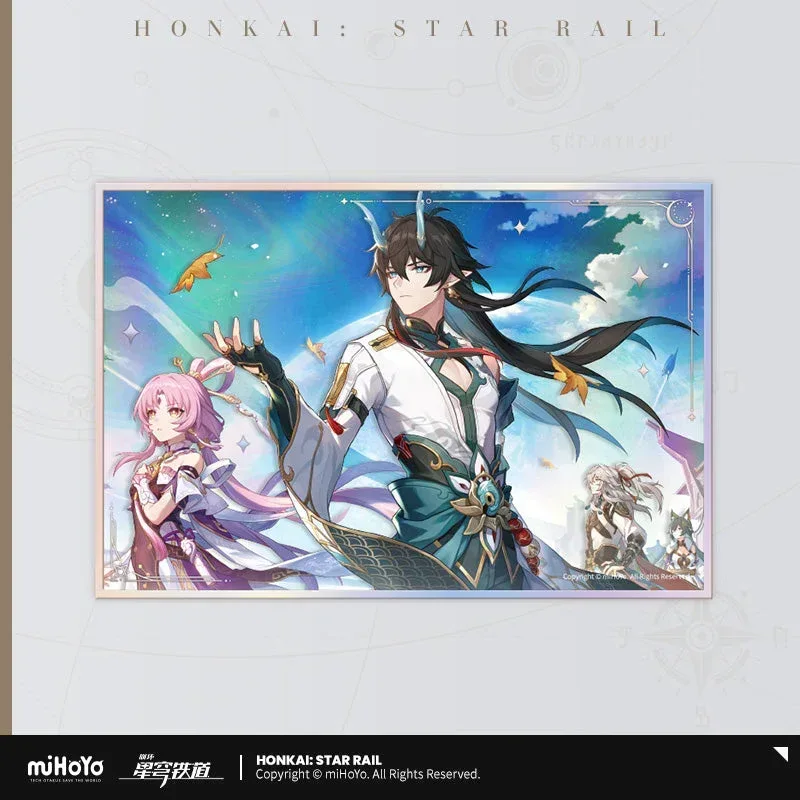 Honkai: Star Rail Interstellar Journey Series Acrylic Shikishi Cardboard - Image 2