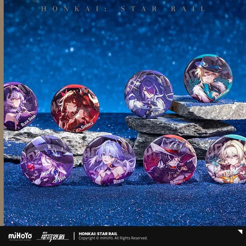 Honkai: Star Rail Interstellar Journey Series Tinplate Badge Vol 2 - Image 3