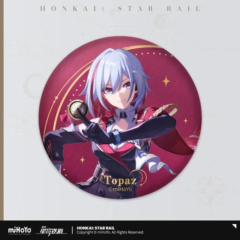 Honkai: Star Rail Interstellar Journey Series Tinplate Badge - Image 13