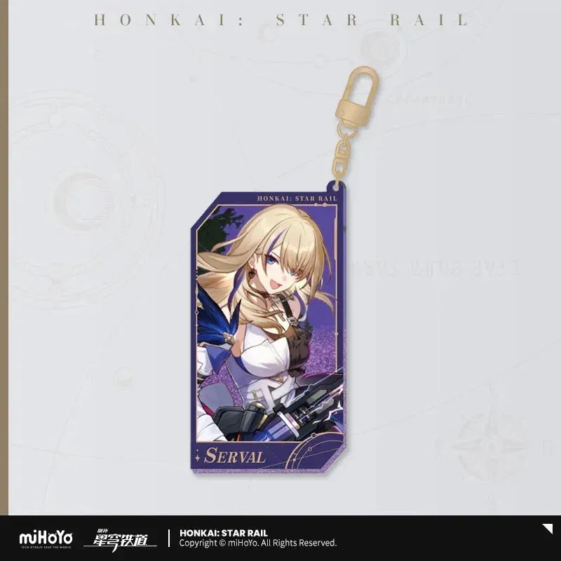 Honkai: Star Rail Invitation From The Stellar Series Glitter Quicksand Acrylic Keychain - Image 12