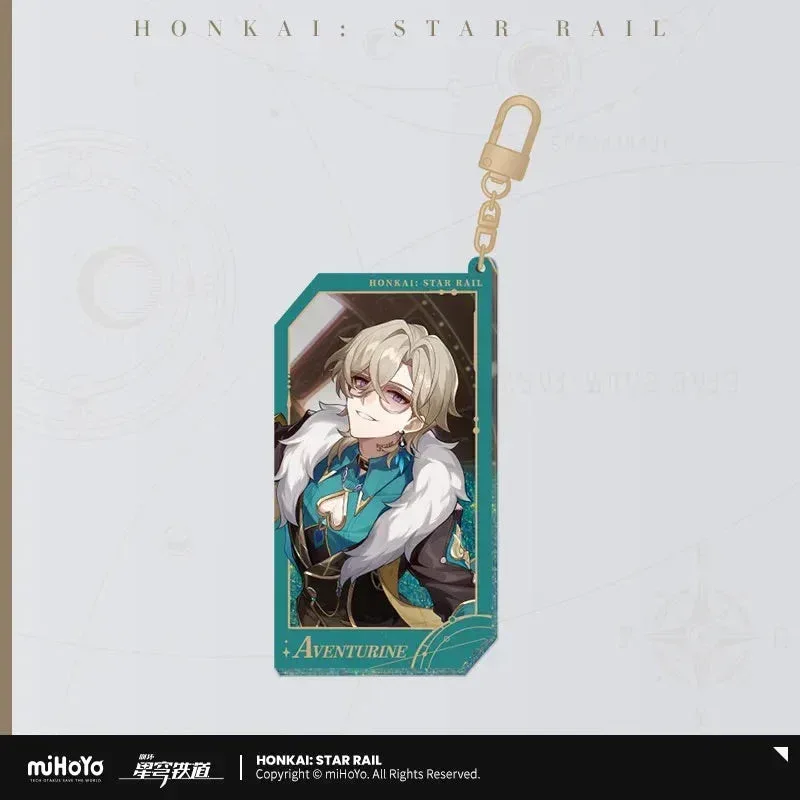 Honkai: Star Rail Invitation From The Stellar Series Glitter Quicksand Acrylic Keychain - Image 23