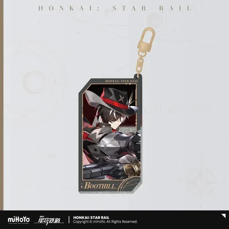 Honkai: Star Rail Invitation From The Stellar Series Glitter Quicksand Acrylic Keychain - Image 25