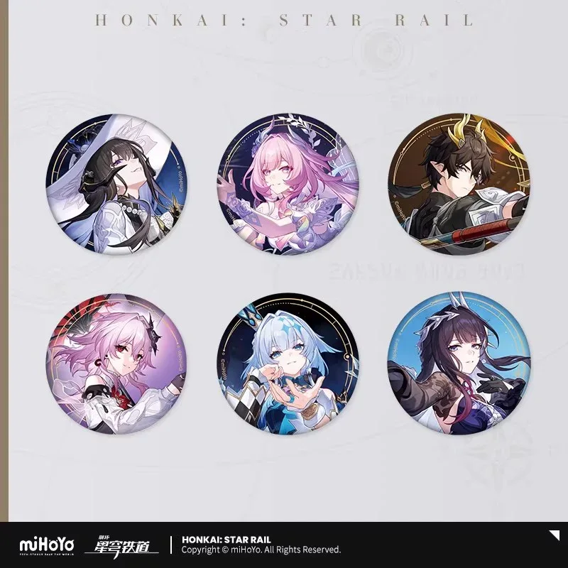 Honkai: Star Rail Invitation From The Stellar Series Tinplate Badge - Image 2