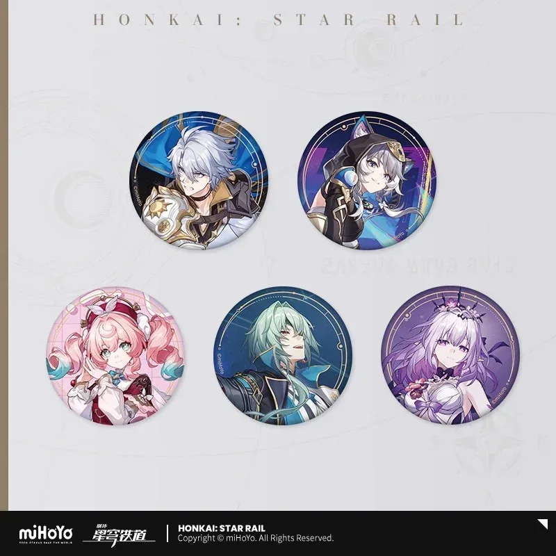 Honkai: Star Rail Invitation From The Stellar Series Tinplate Badge - Image 4