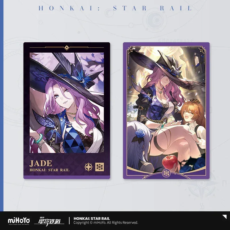 Honkai: Star Rail Jade Polaroid Light Cone Gift Card Set (Not For Sale)