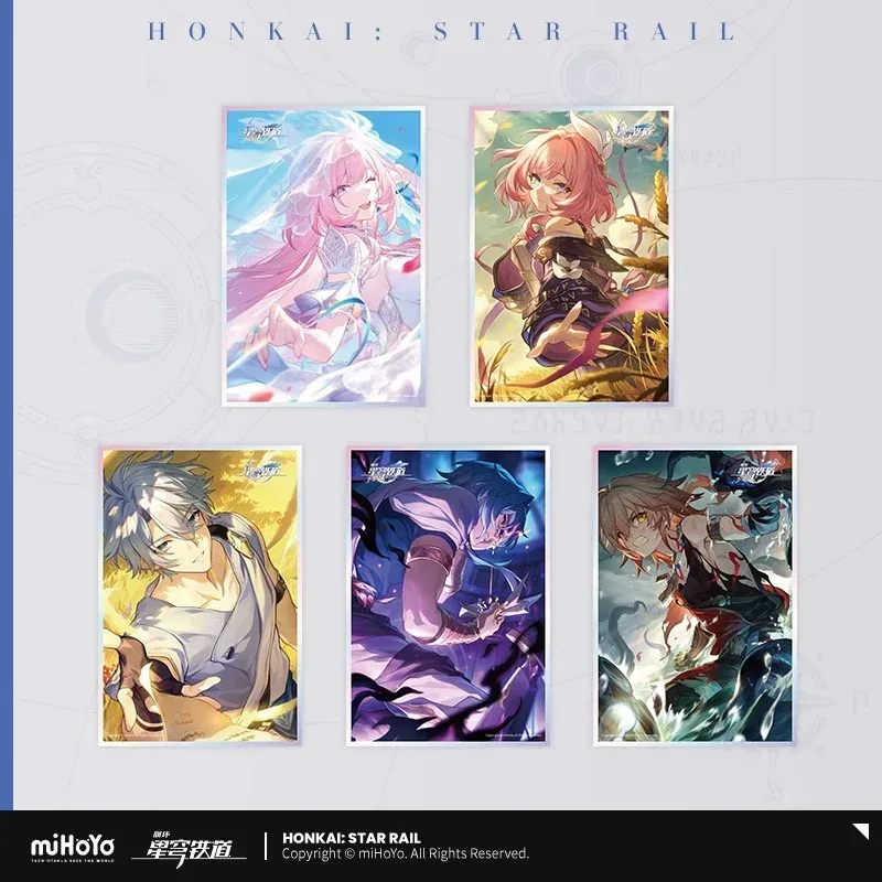 Honkai: Star Rail Light Cone Series Acrylic Shikishi Cardboard - Image 2
