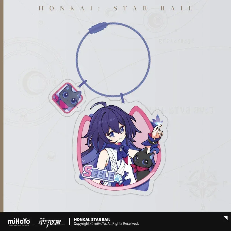 Honkai: Star Rail Little Cat Series Acrylic Keychain - Image 10