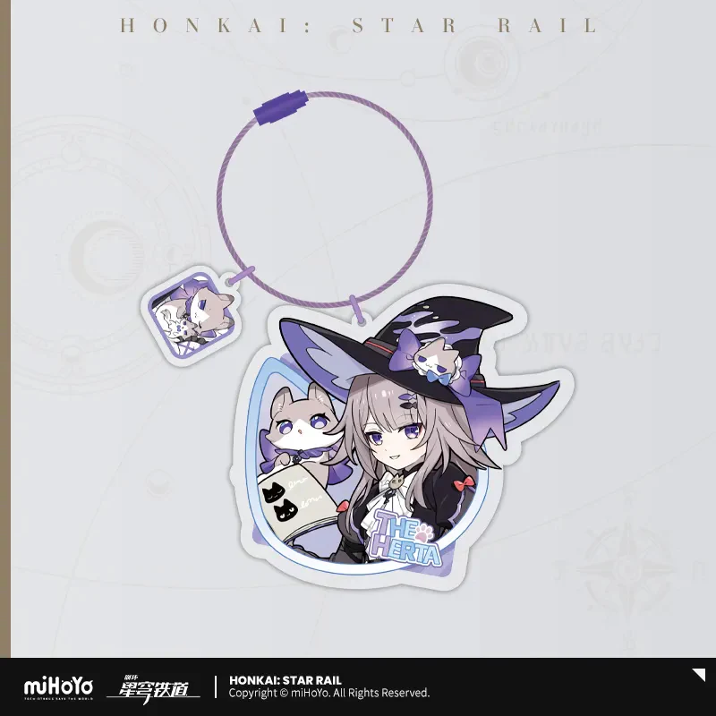 Honkai: Star Rail Little Cat Series Acrylic Keychain - Image 37