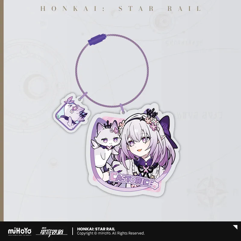 Honkai: Star Rail Little Cat Series Acrylic Keychain - Image 48