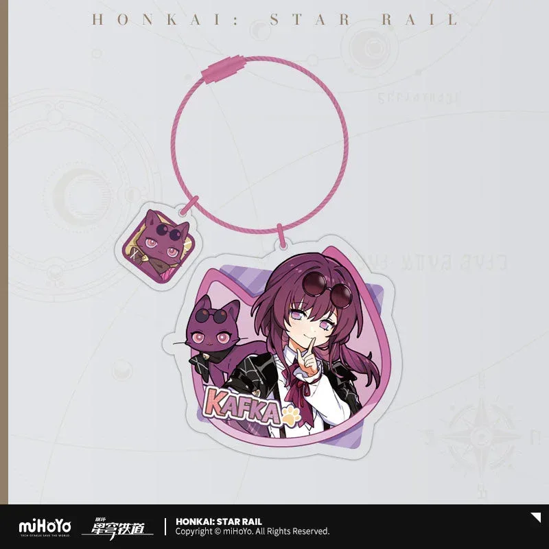 Honkai: Star Rail Little Cat Series Acrylic Keychain - Image 5