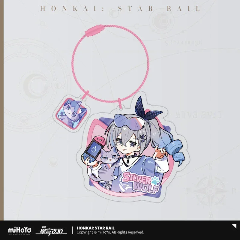 Honkai: Star Rail Little Cat Series Acrylic Keychain - Image 8