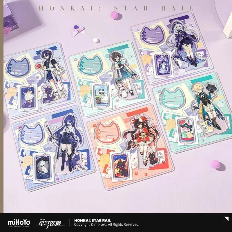 Honkai: Star Rail Little Cat Series Acrylic Stand - Image 3